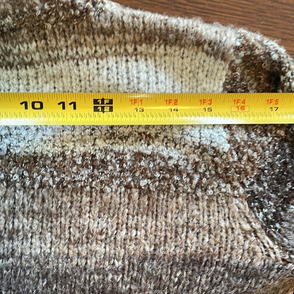 Prana cardigan sweater. Wool blend. Brown/ tan. Comfy. Medium weight. Large - Picture 7 of 8